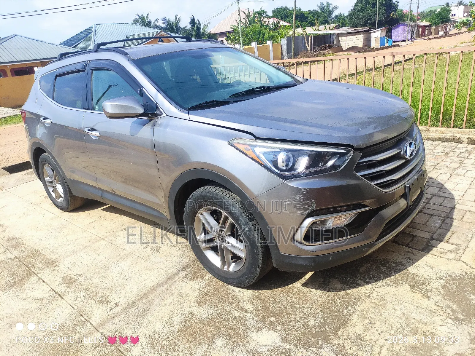 Hyundai Santa Fe SE AWD 2017 Gray