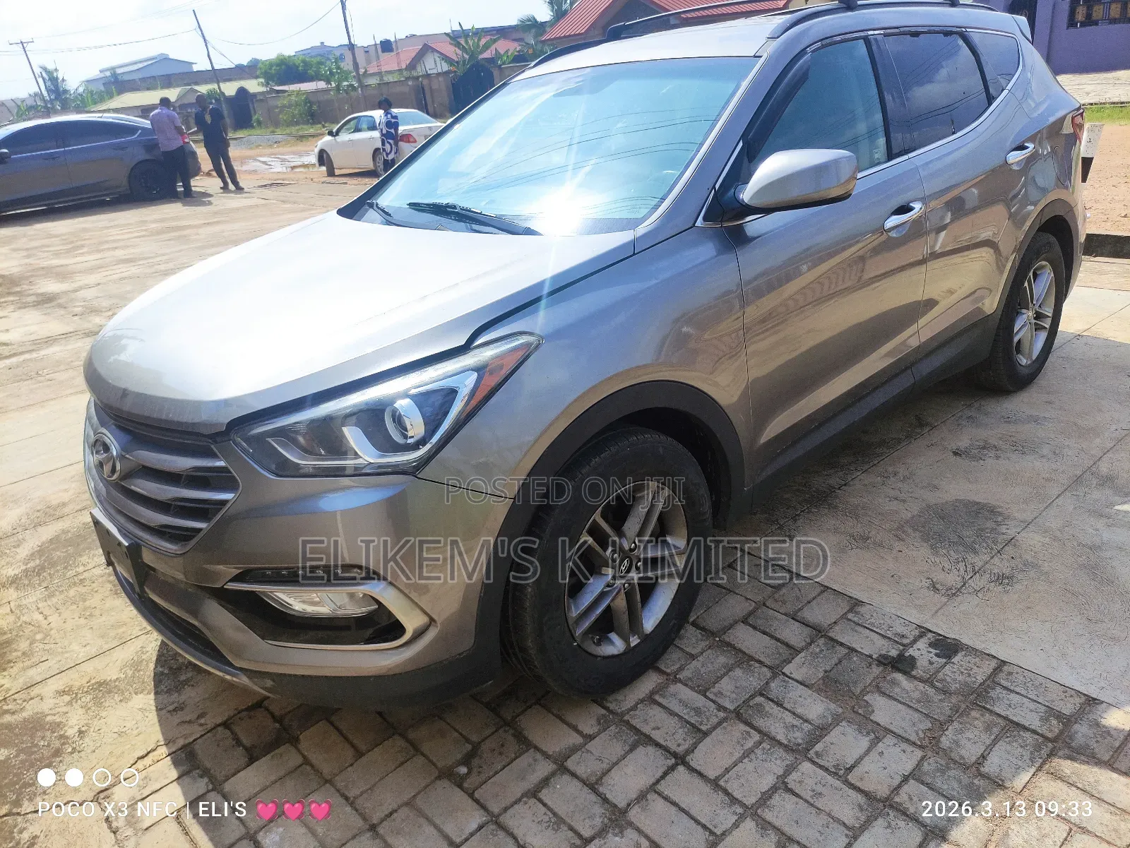 Hyundai Santa Fe SE AWD 2017 Gray