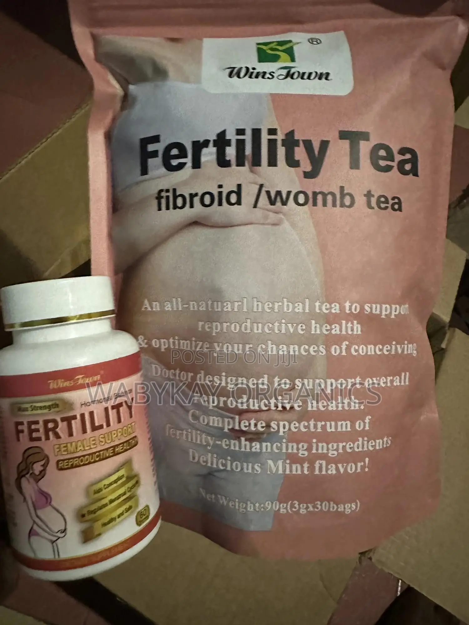 Conception Tea and Capsules( Combo)