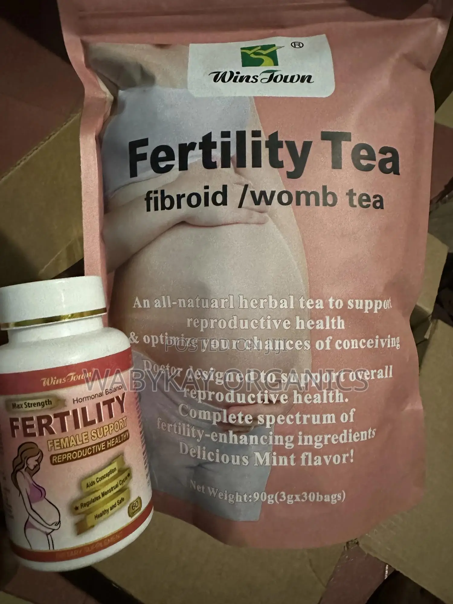Conception Tea and Capsules( Combo)