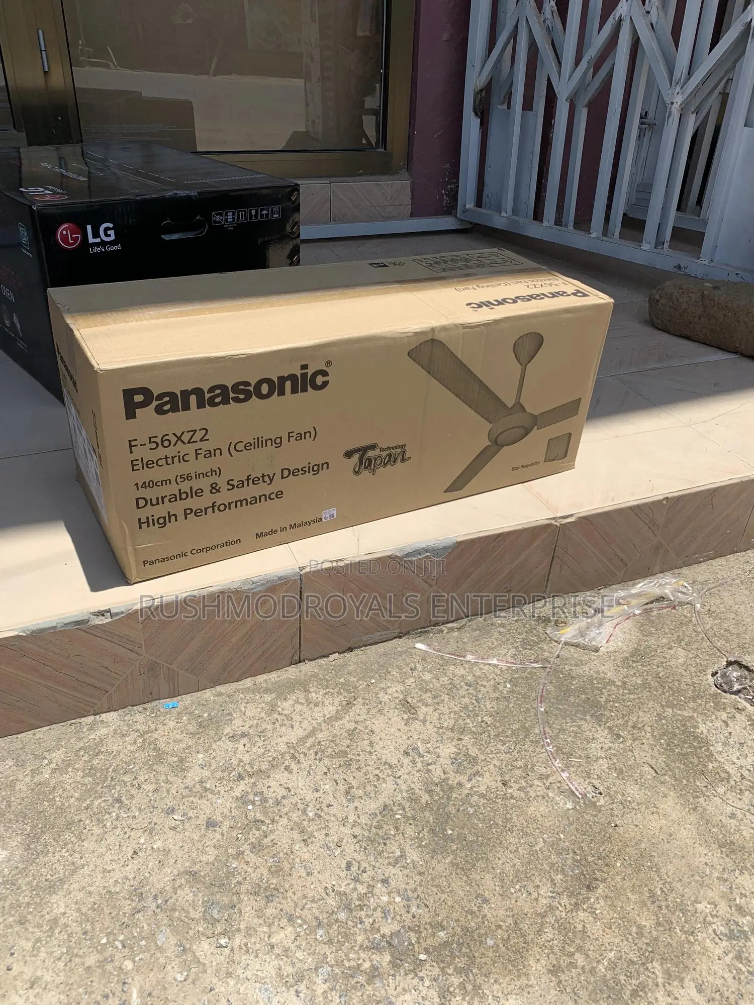 Performance Focused: Panasonic F-56xz2: 5-Speed High-Airflow Cooling
