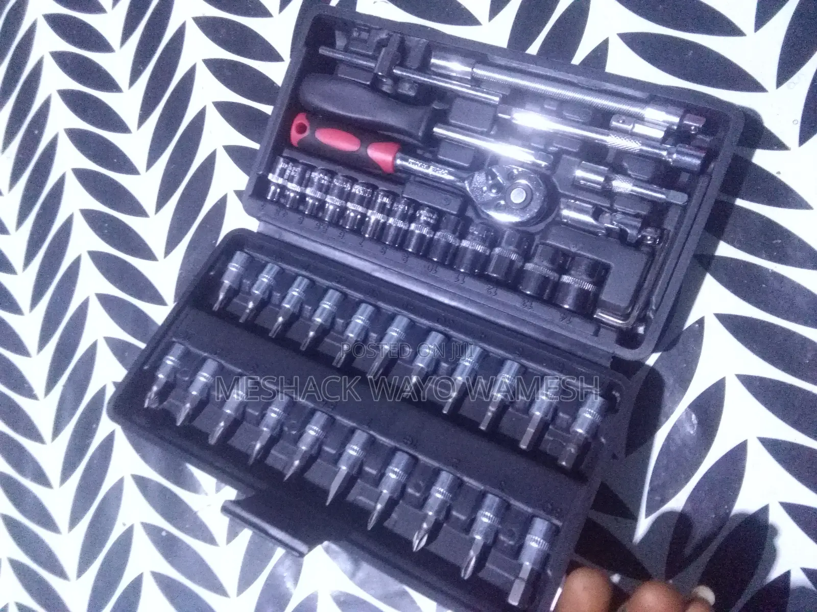 Socket Spanner With Metal Case Box