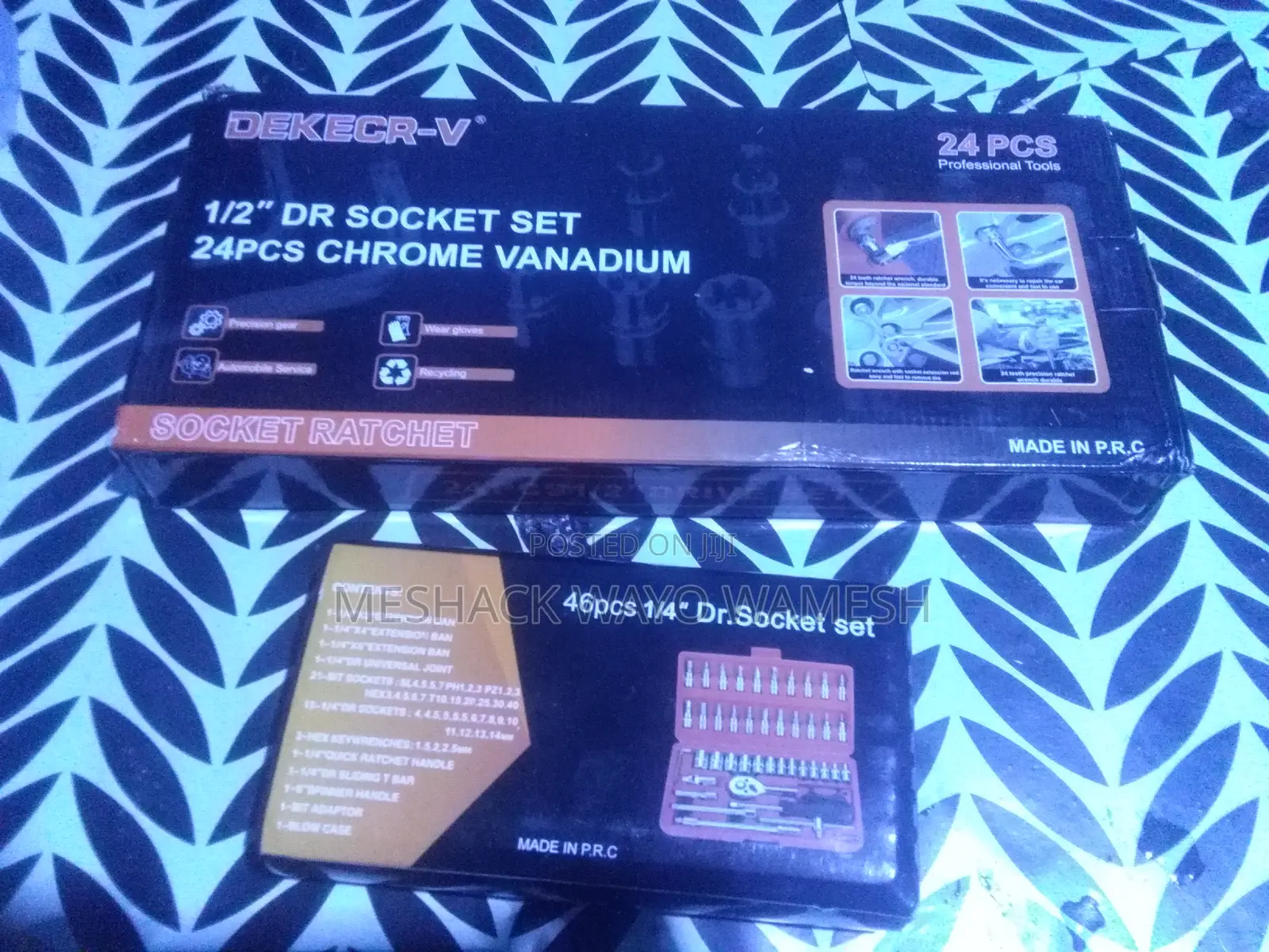 Socket Spanner With Metal Case Box