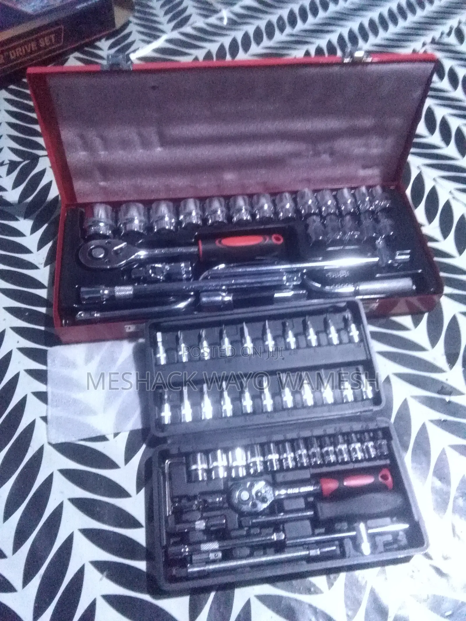 Socket Spanner With Metal Case Box