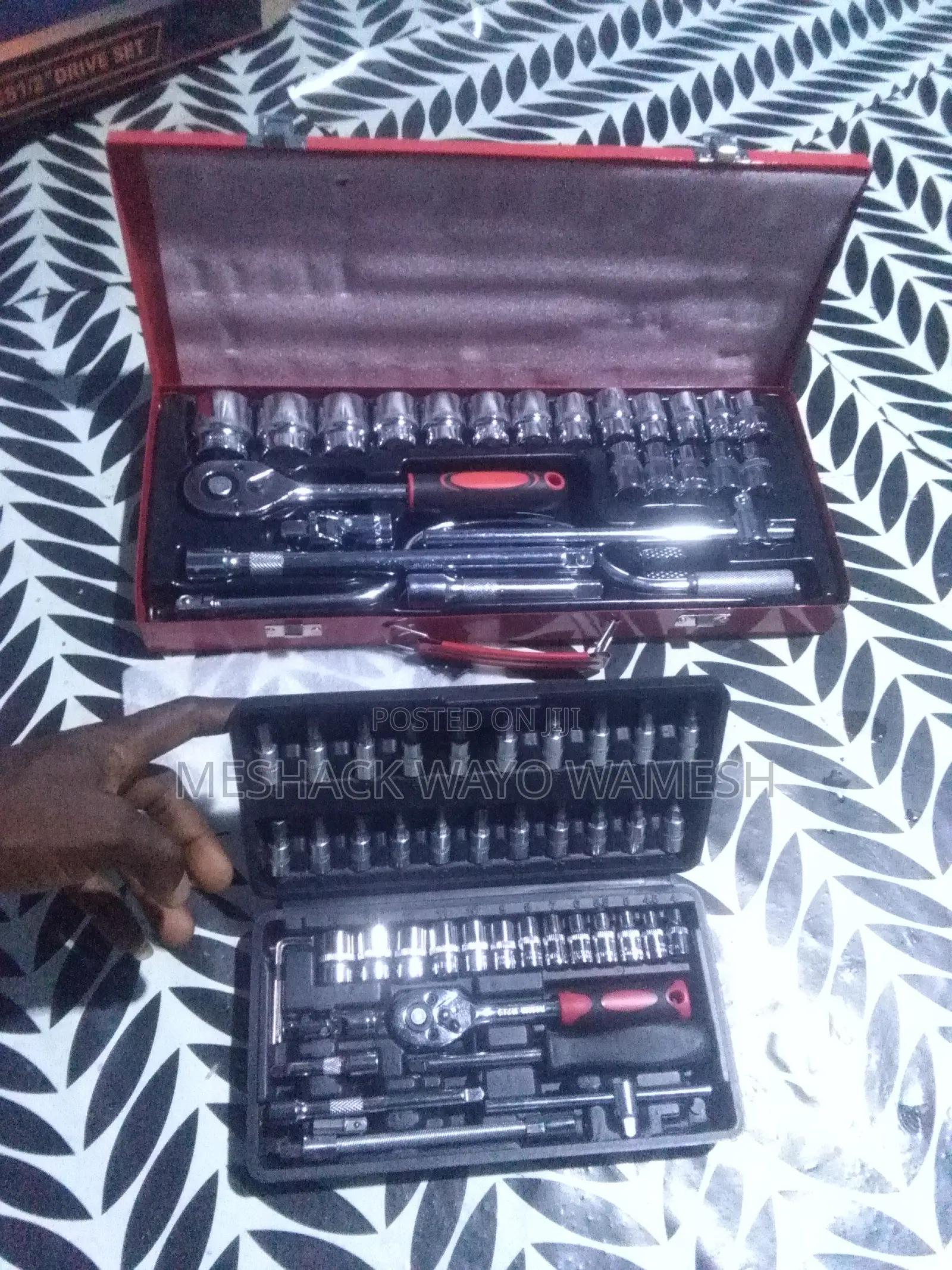 Socket Spanner With Metal Case Box