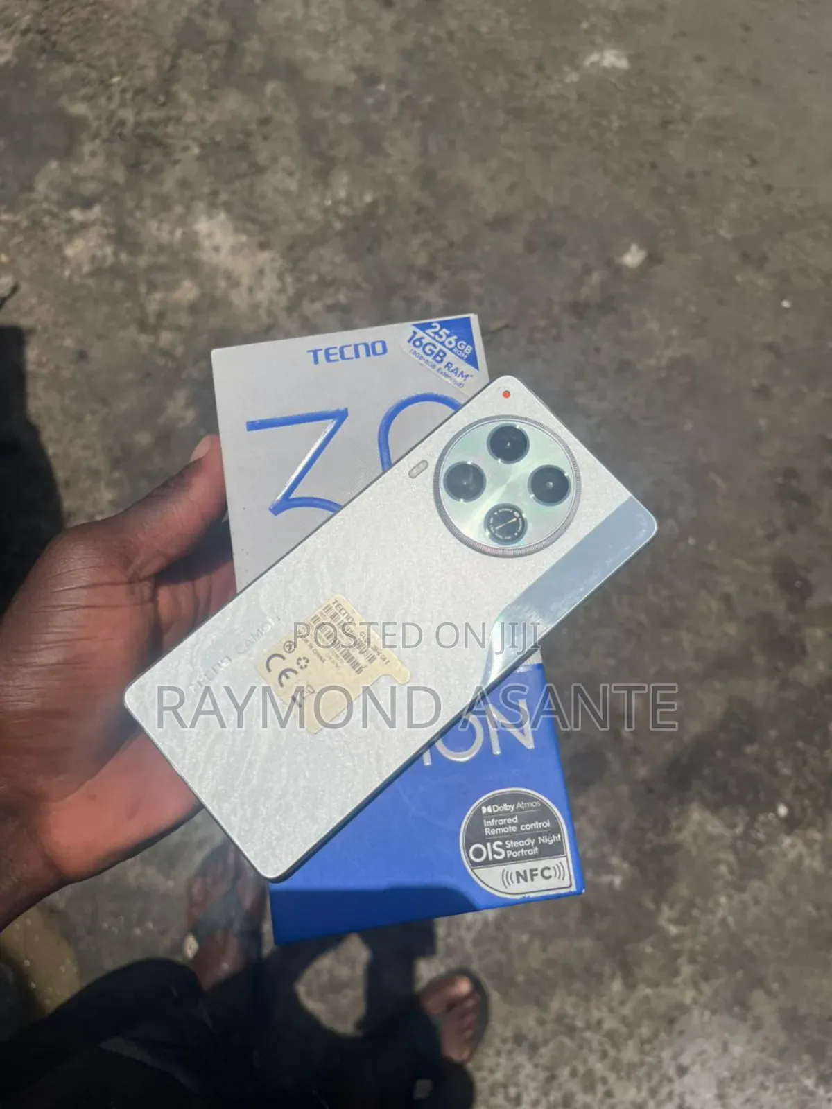 Tecno Camon 30 5G 256 GB Silver