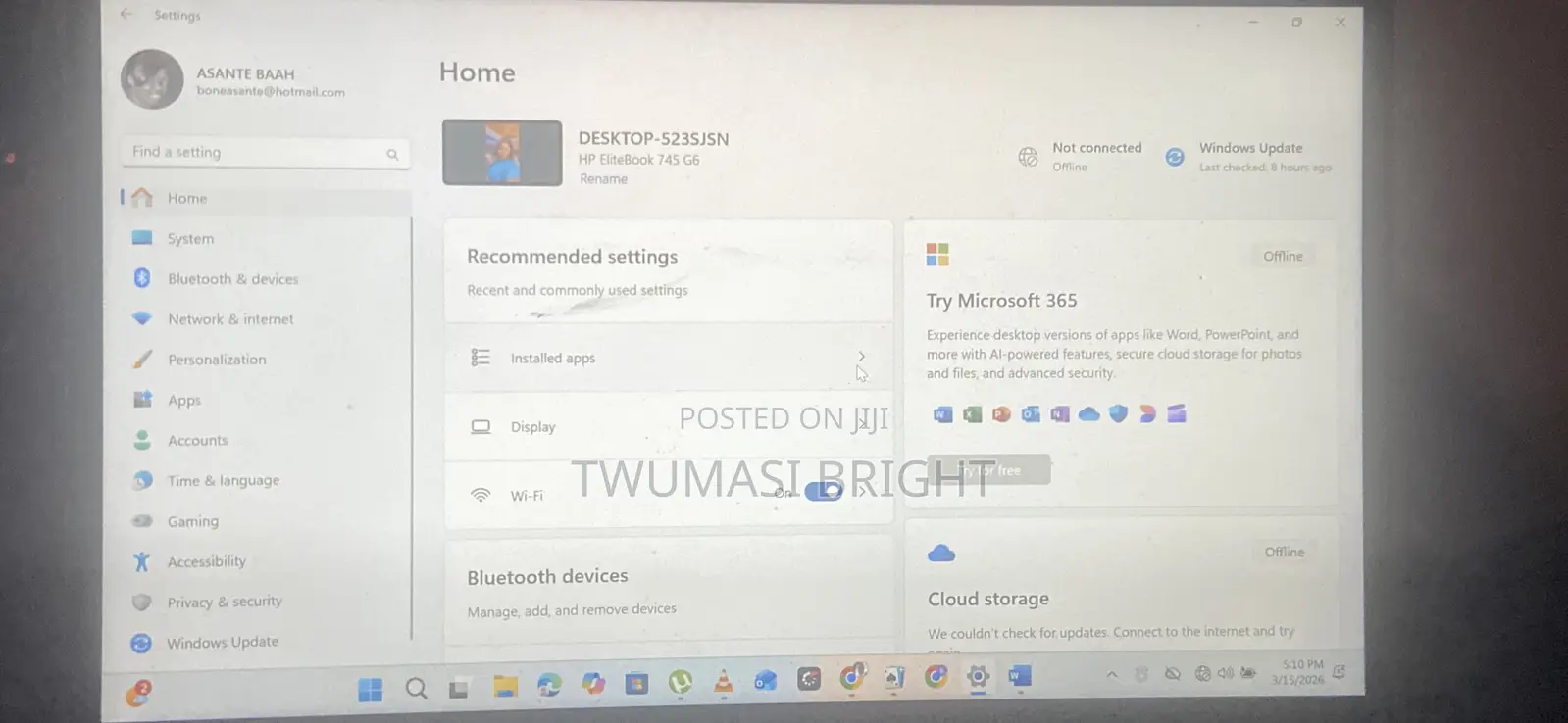 Laptop HP EliteBook 745 G6 12GB AMD SSD 512GB