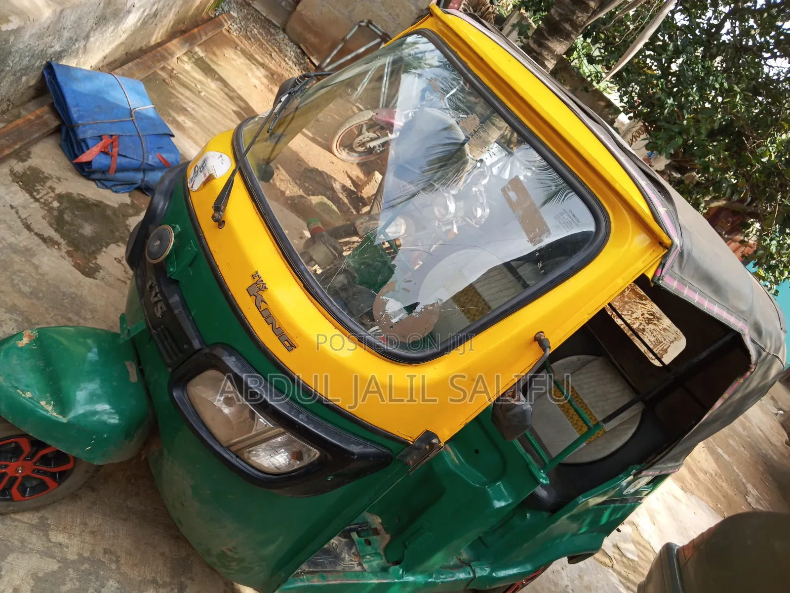 TVS King Cargo 2022 Green