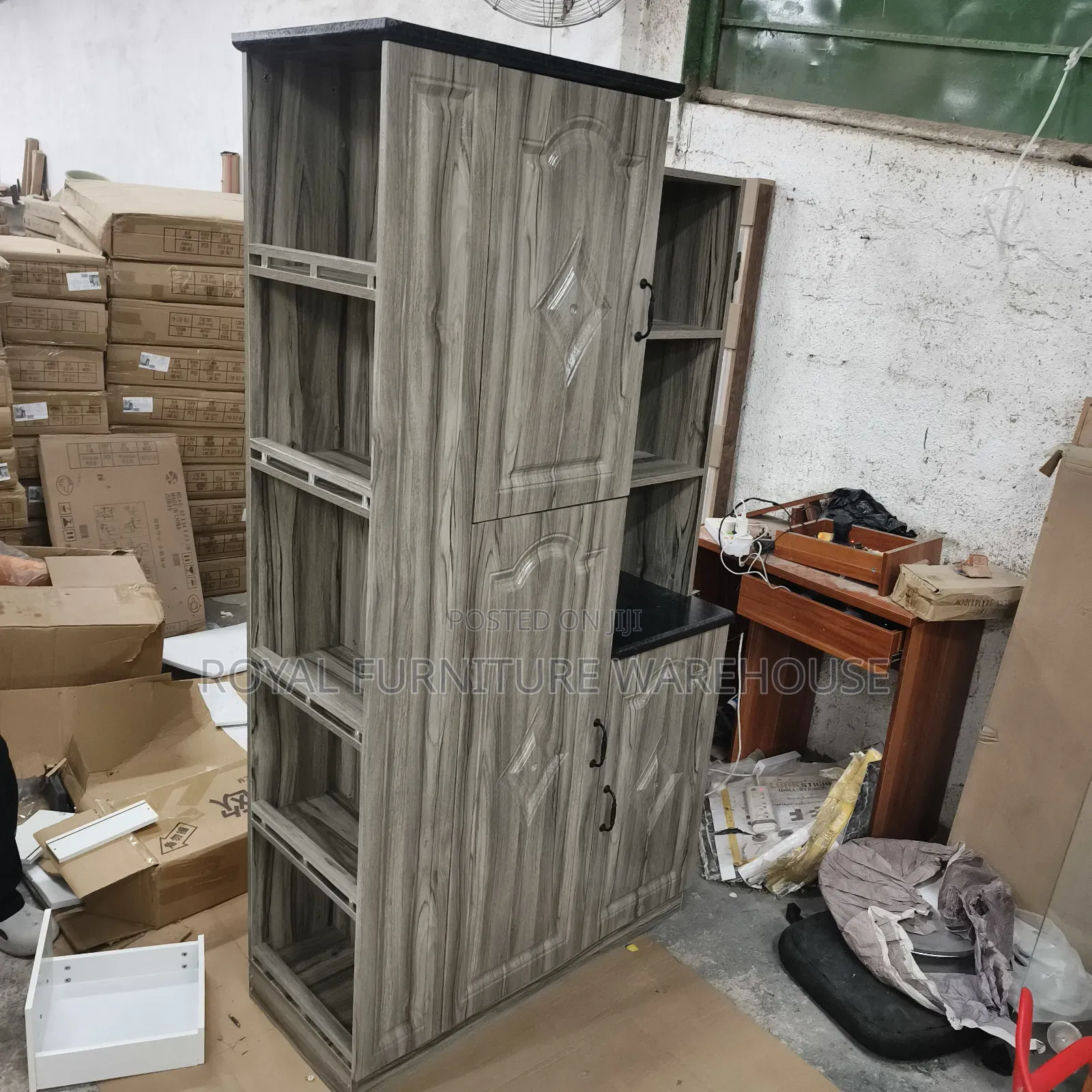 Complete Set Kitchen Cabinet With Water Proof Surface Foreign Type