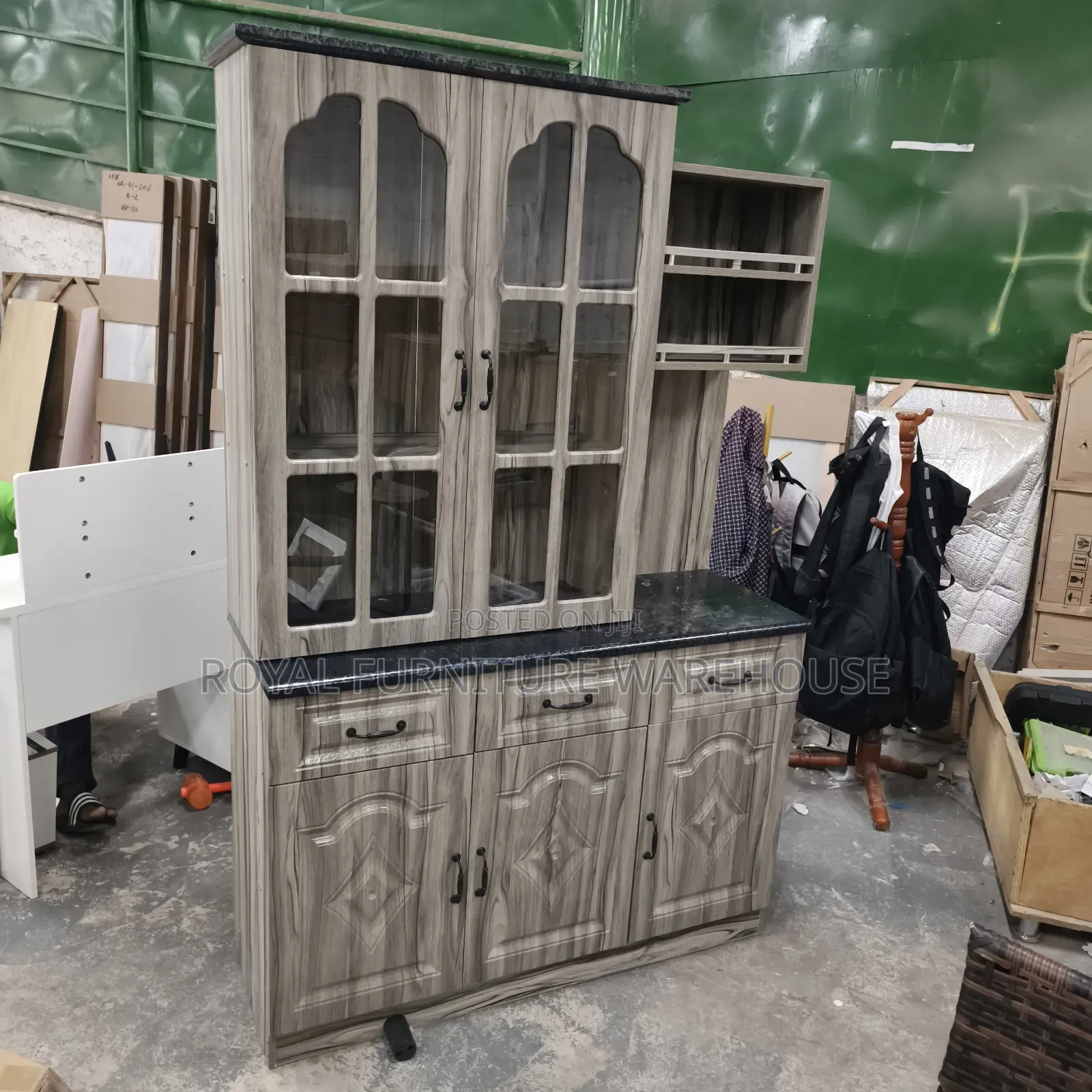 Complete Set Kitchen Cabinet With Water Proof Surface Foreign Type