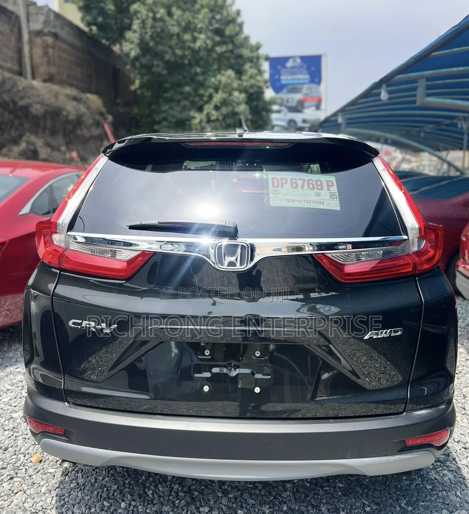 Honda CR-V EX AWD 2018 Black