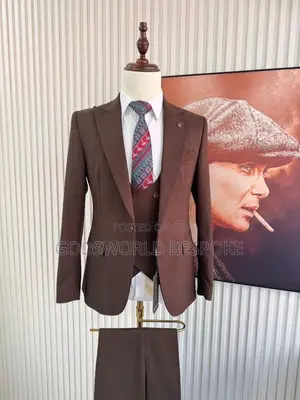 Designed Three Piece Suit