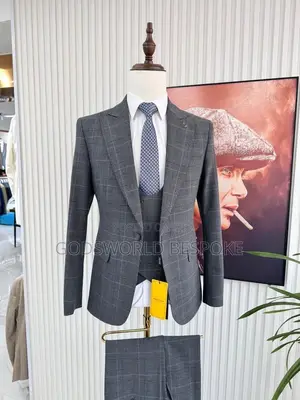 Designed Three Piece Suit