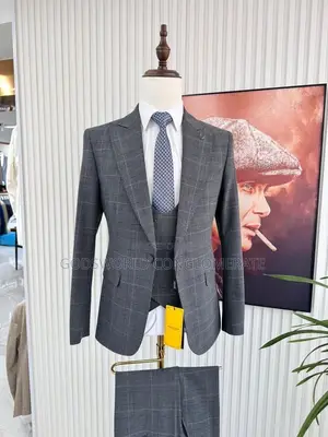 Designed Three Piece Suit
