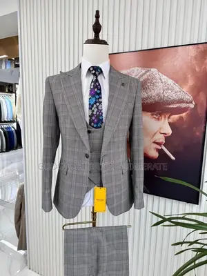 Designed Three Piece Suit