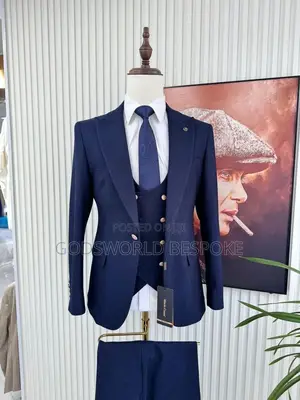 Plain Three Piece Suit