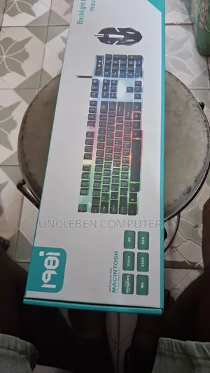 Usb Keyboard and Mouse With Background Light