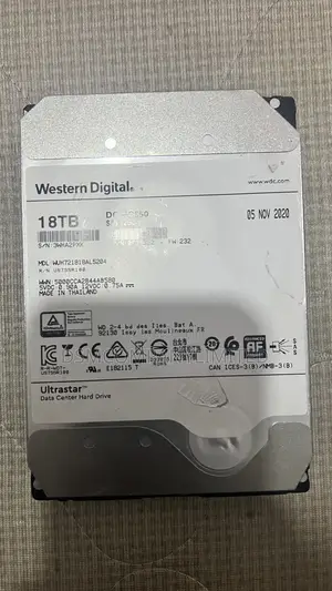 18tb Sas Western Digital Data Center Hard Drive(Dhc)