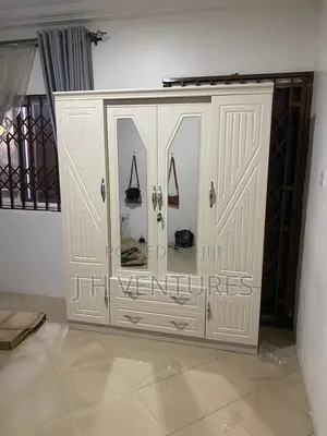Four Doors Wooden Wardrobe