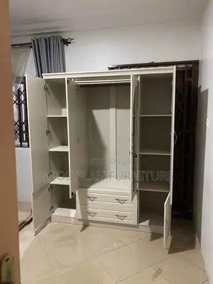 Four Doors Wooden Wardrobe