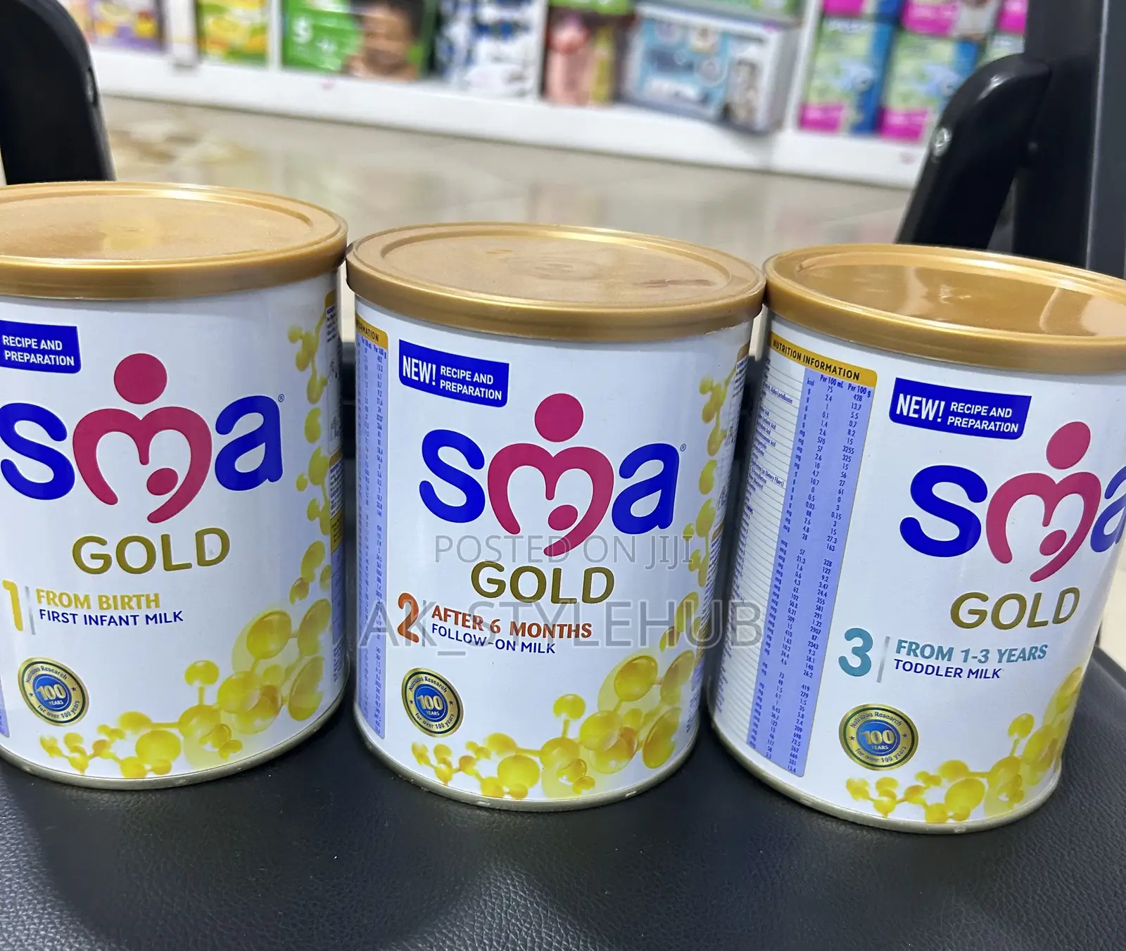 Sma Gold 1, 2 3