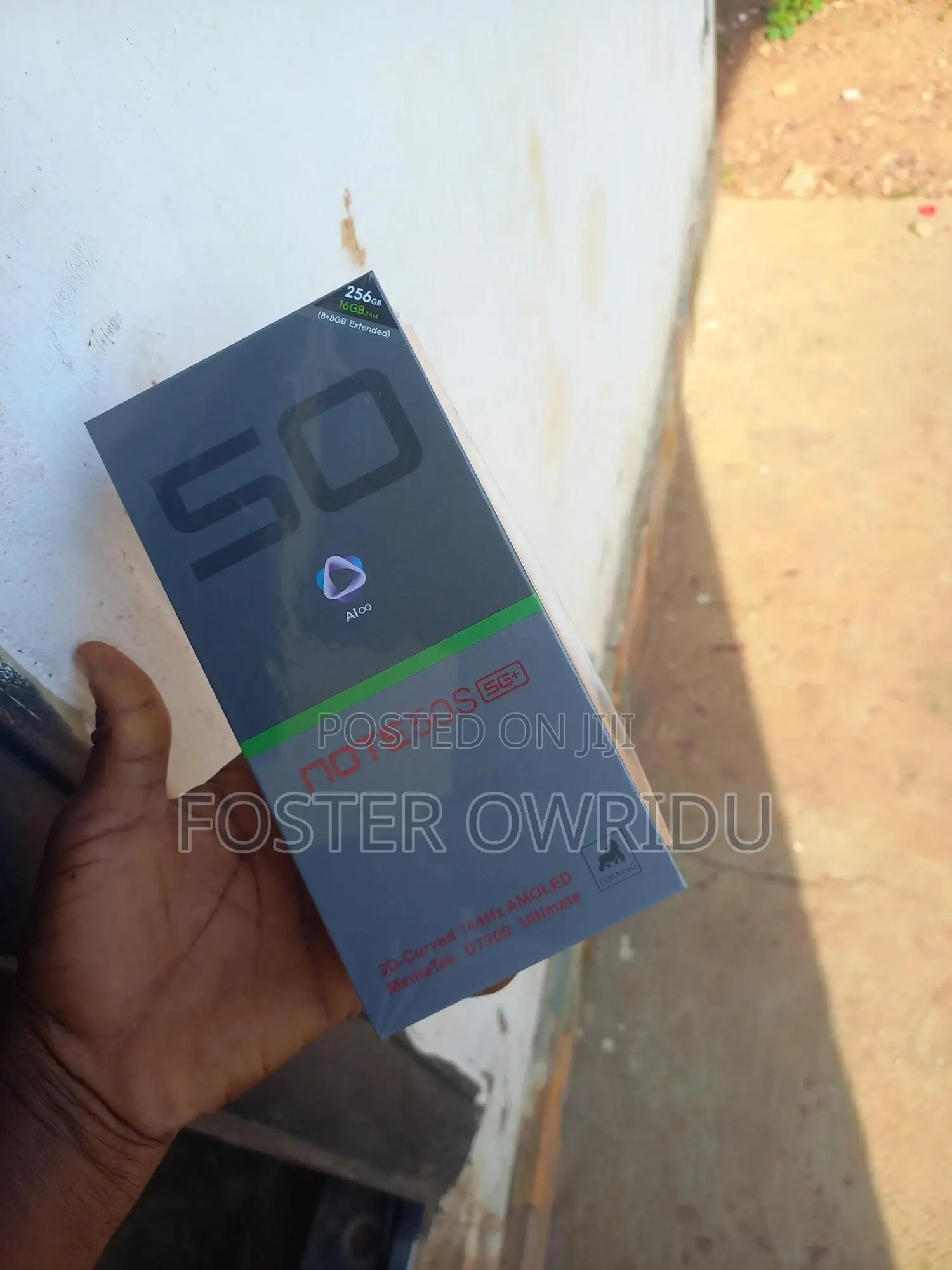 New Infinix Note 50s 256 GB Black