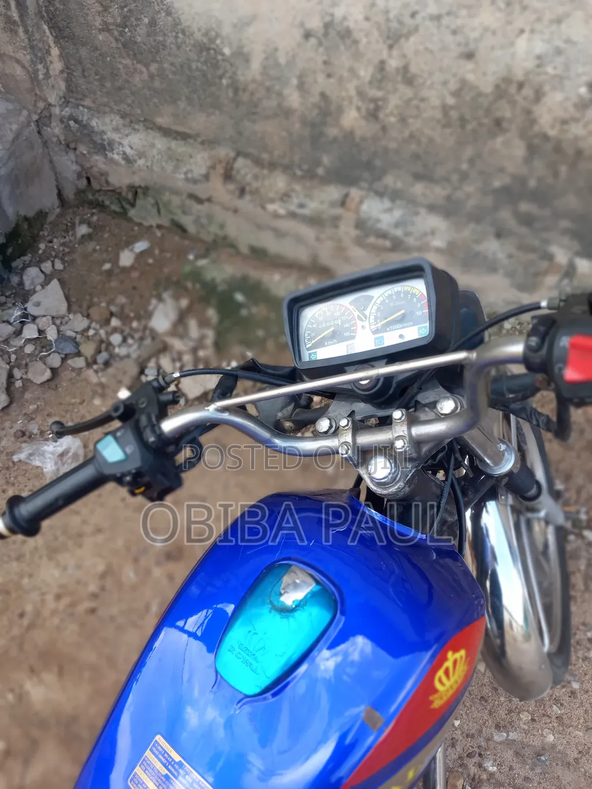Royal Motorcycle 2020 Blue