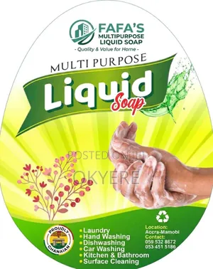 Multipurpose Liquid Soap Contact