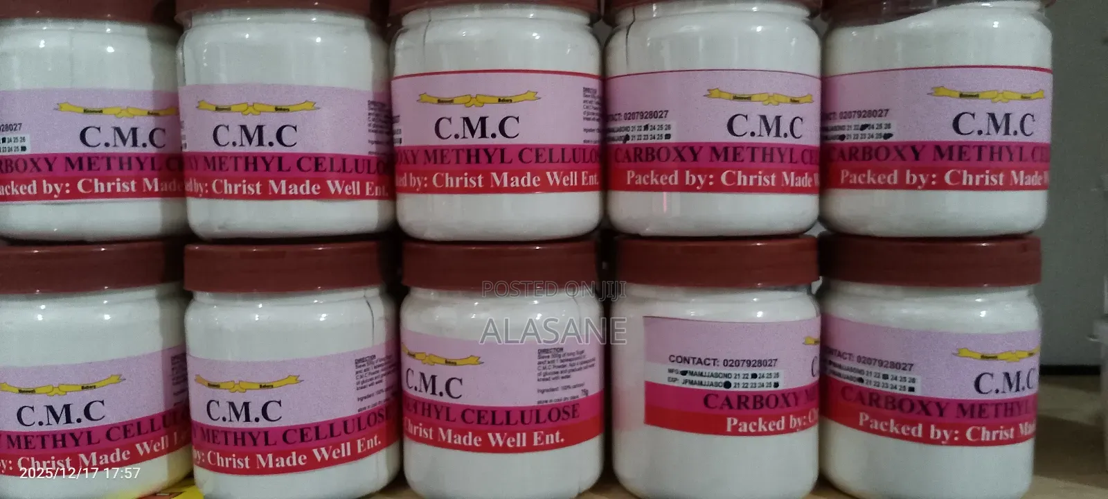 C. M. C Powder.