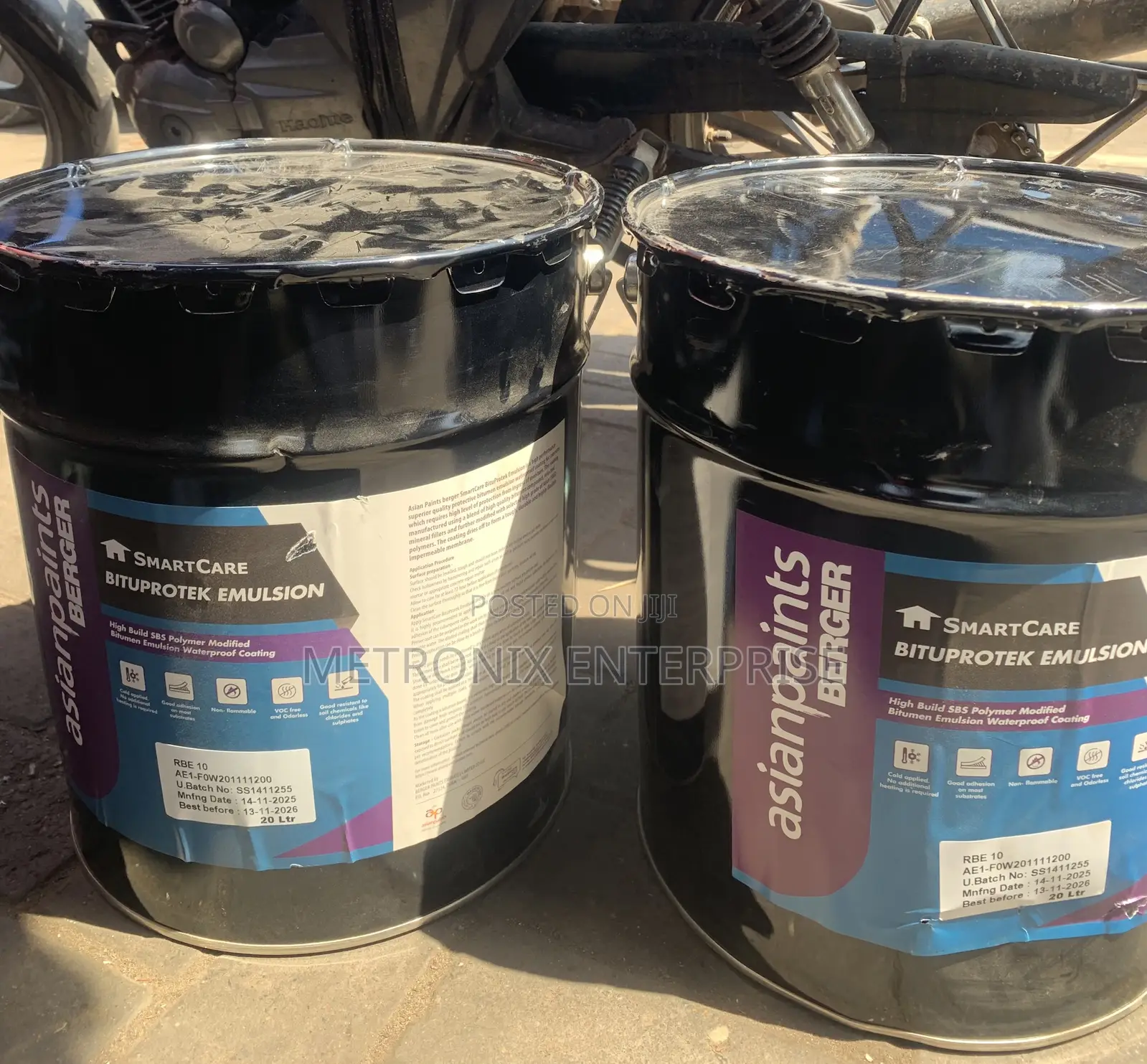 Waterproof Paint  Bituprotek Emulsion,20l)