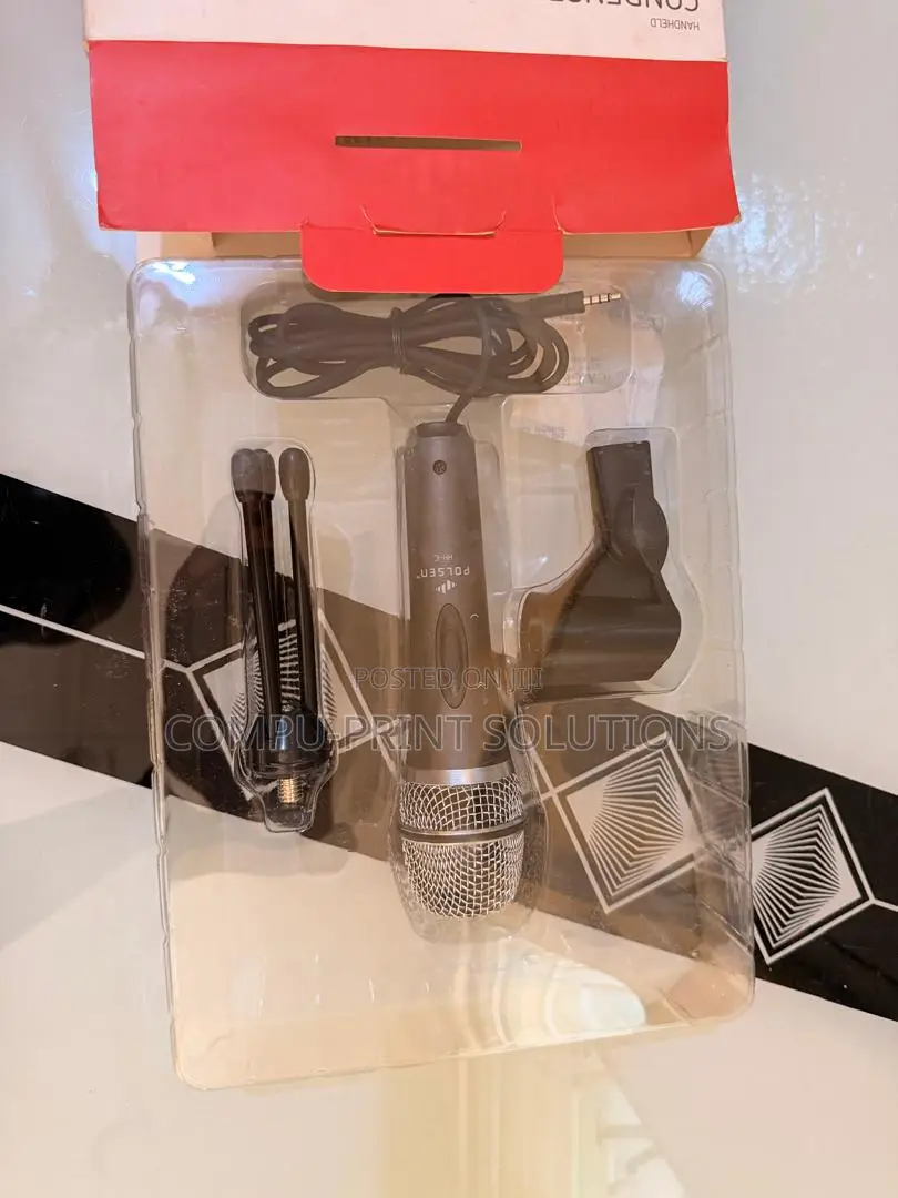 Polsen Hh-Ic Handheld Condenser Microphone for Ios and Android Devices