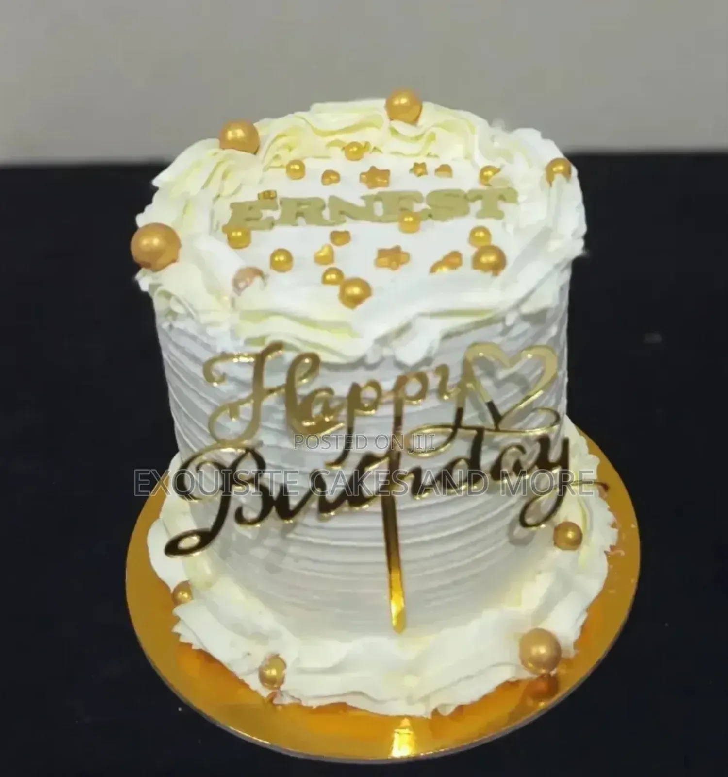 Cream Birthday Cake, Order Now