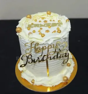 Cream Birthday Cake, Order Now