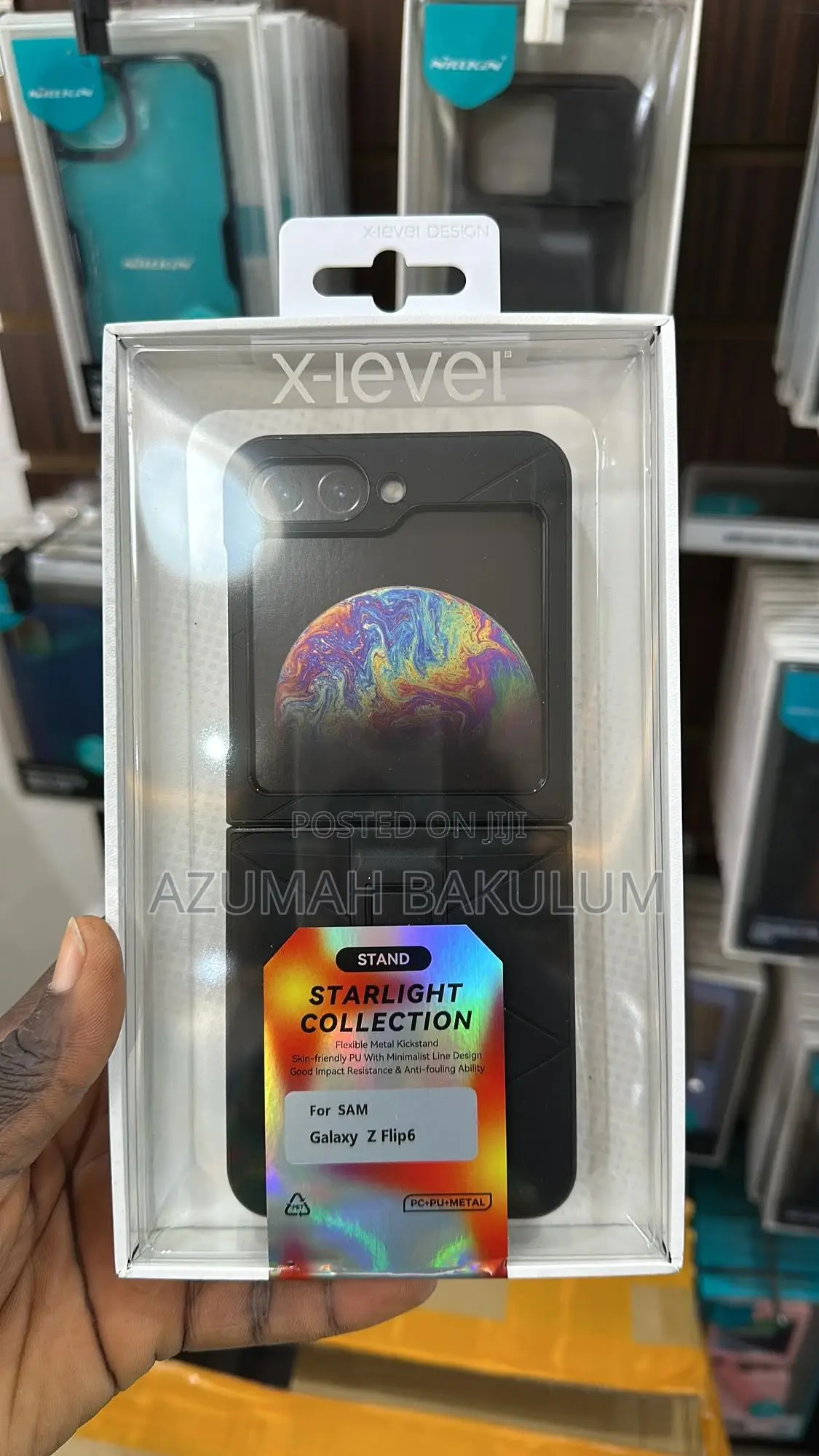 Samsung Galaxy Z Filp 6 / Flip 7fe Star Light Stand Collection Case