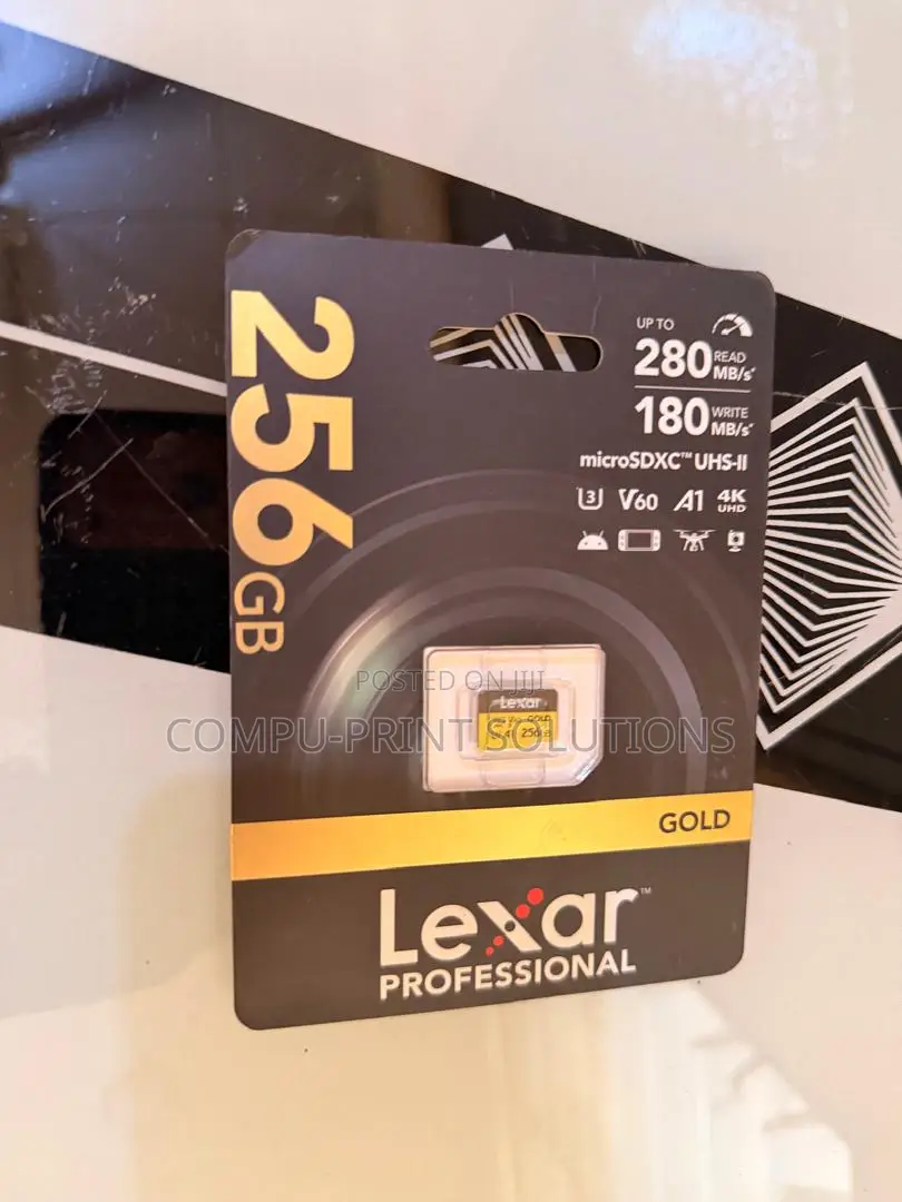 Lexar 256gb Professional Gold Uhs-ii Micro Sd Memory Card