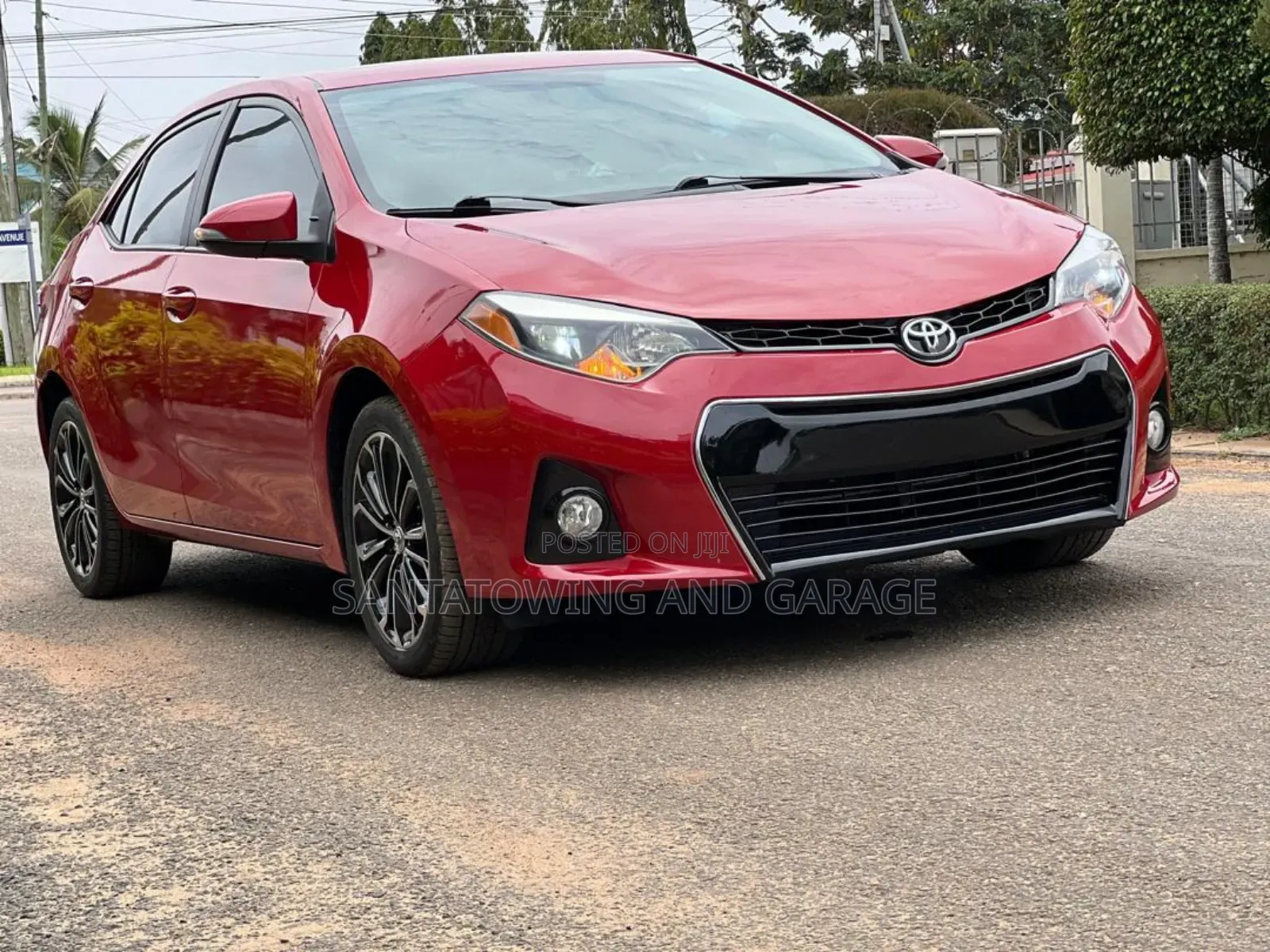 Toyota Corolla S Premium 4dr Sedan (1.8L 4cyl CVT) 2015 Red