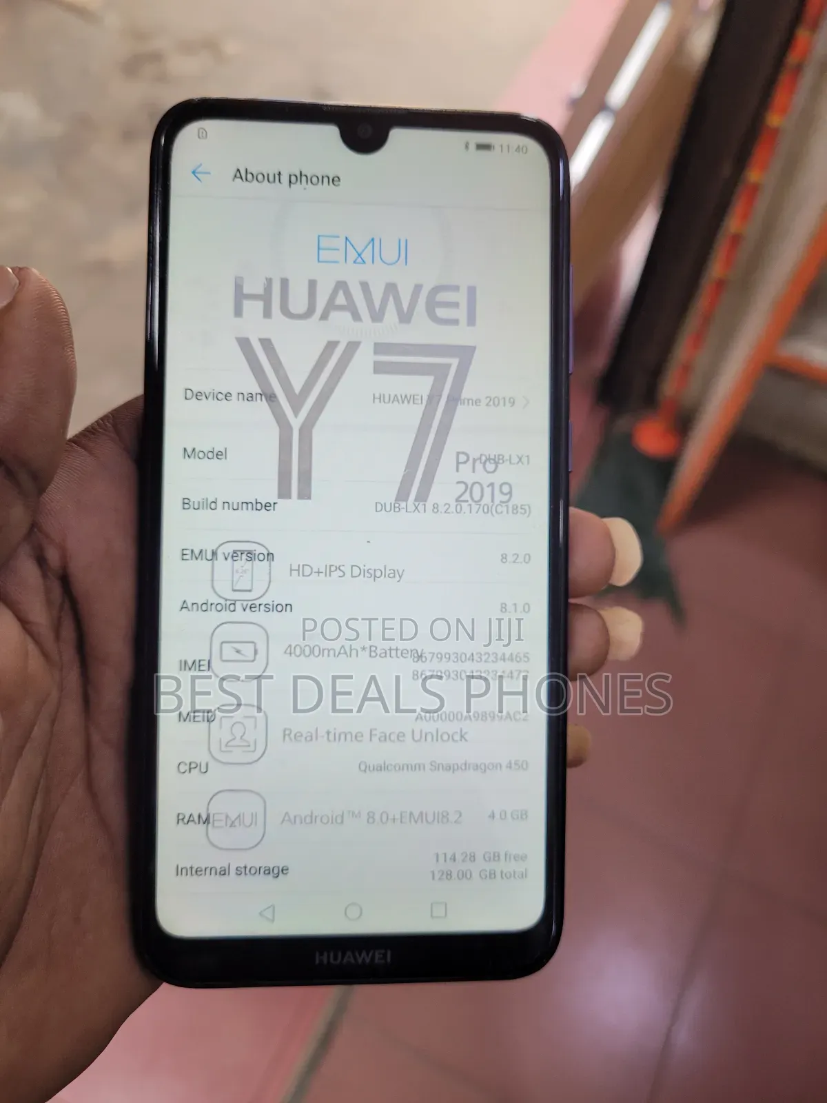 Huawei Y7 Pro 2019 32 GB Black