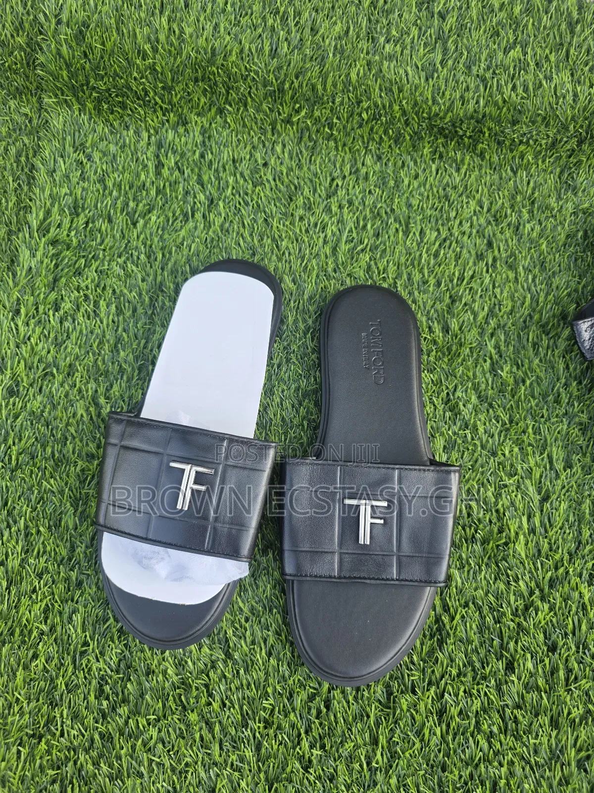 Leather Slides (Swipe for More Designs)