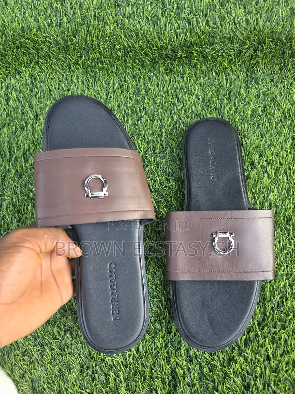 Leather Slides (Swipe for More Designs)