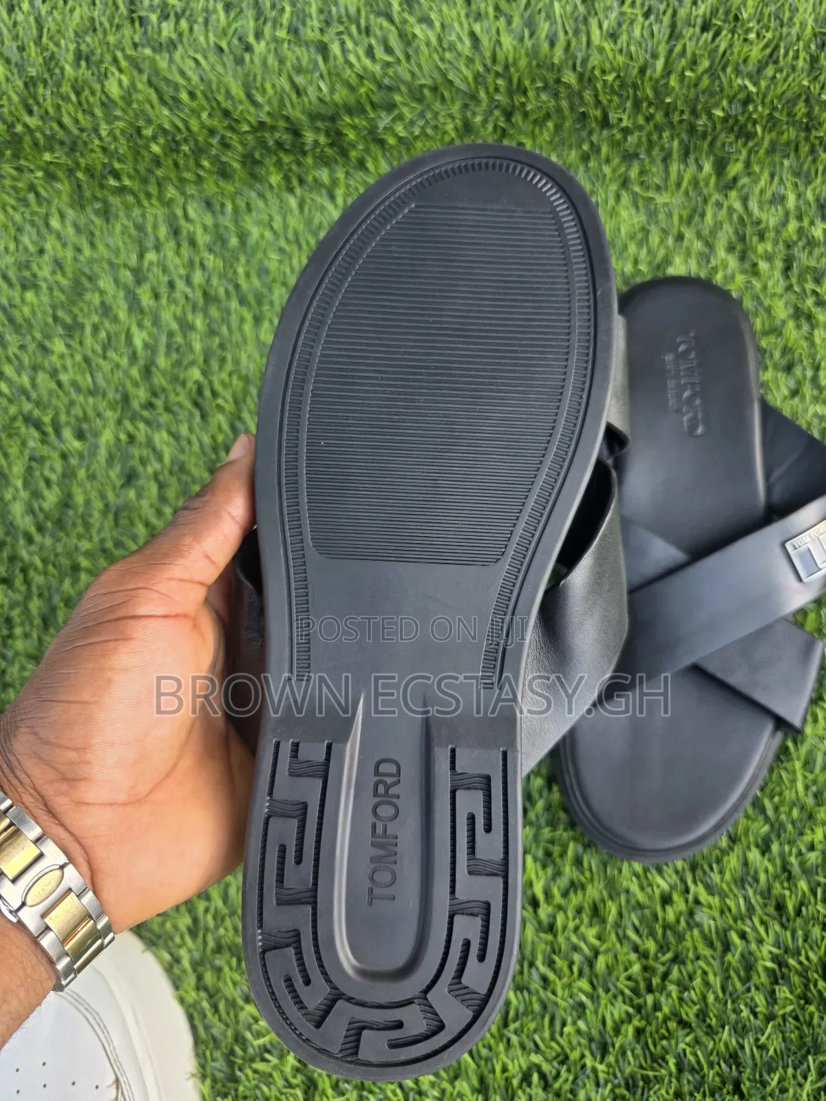 Designer Leather Slides (Swipe for More)