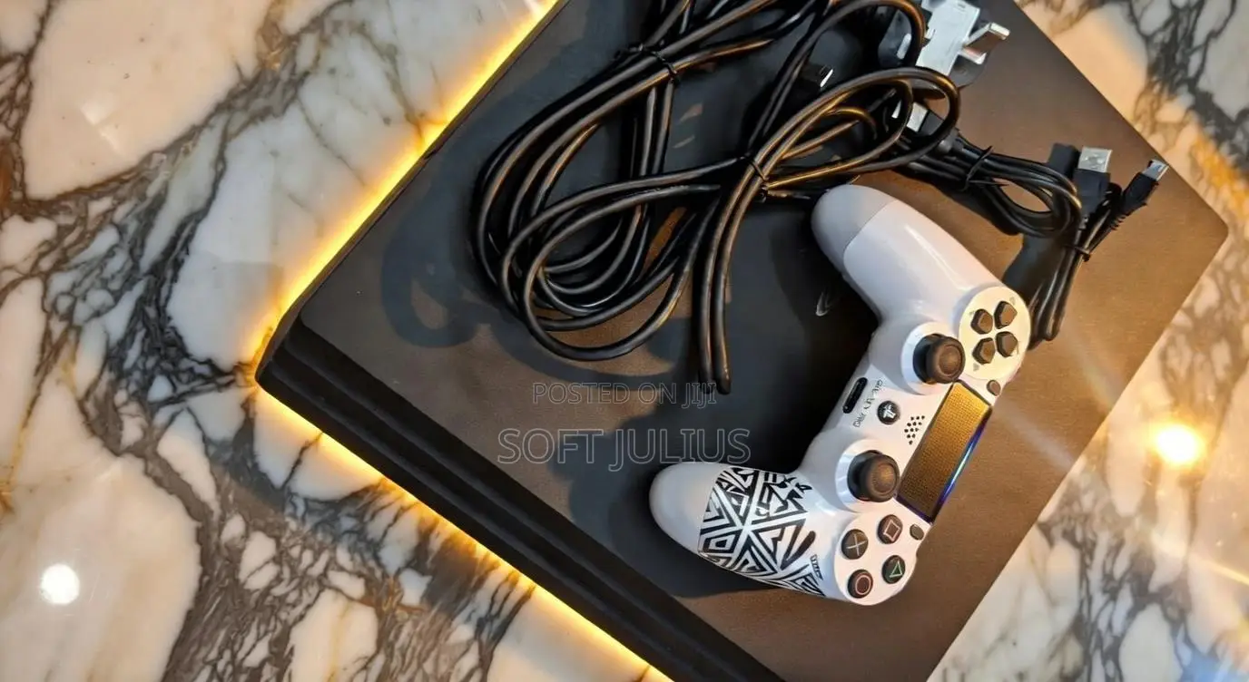 Hot Ps4 Pro With 17 Games Installed, Payment on Delivery Available.