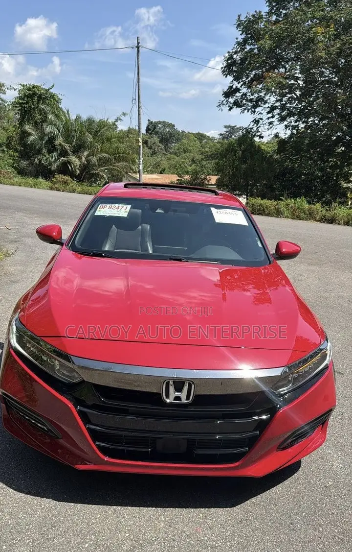 Honda Accord Sport 2.0T 2018 Red