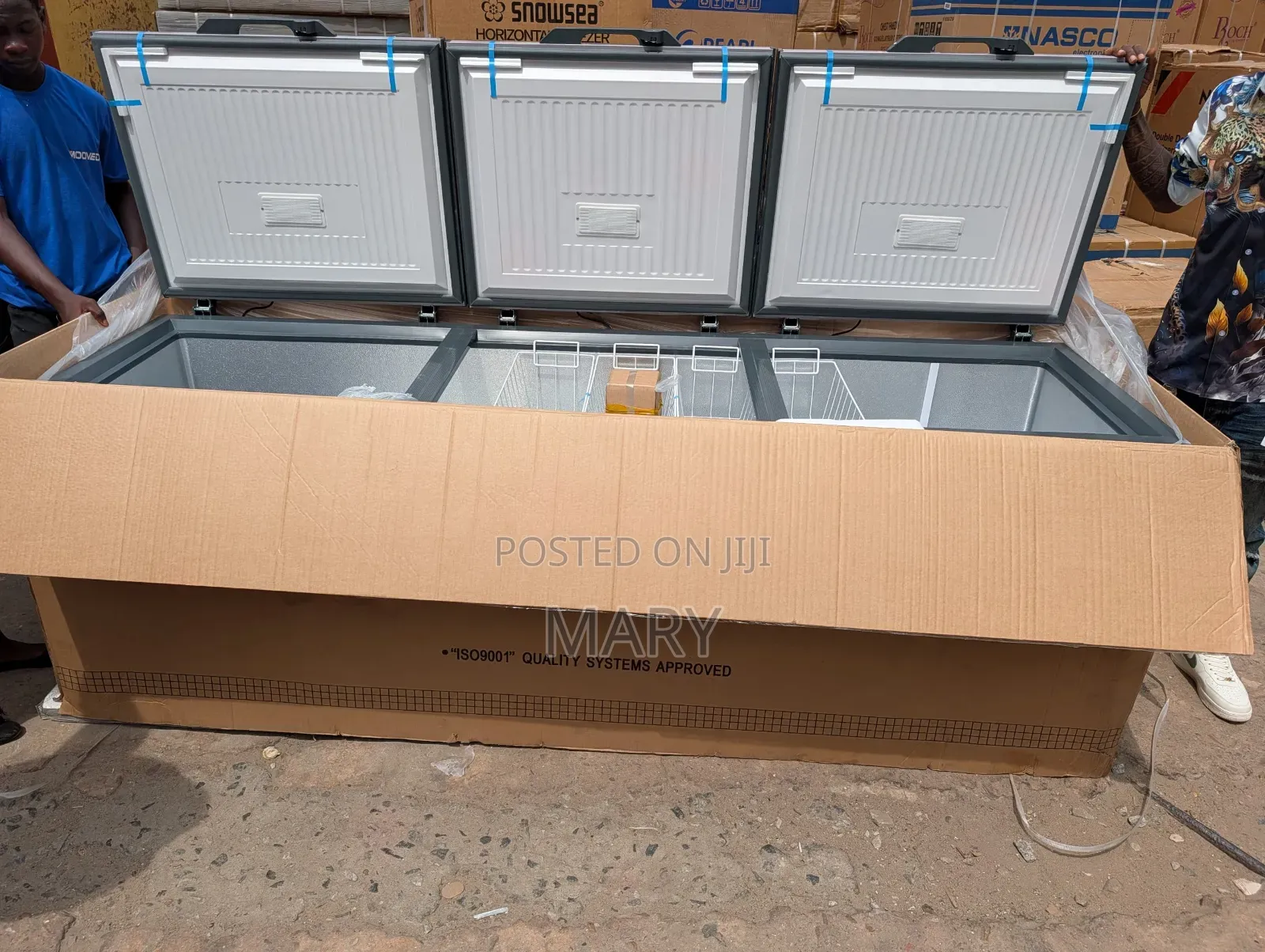 Aucma 3door Big Freezer