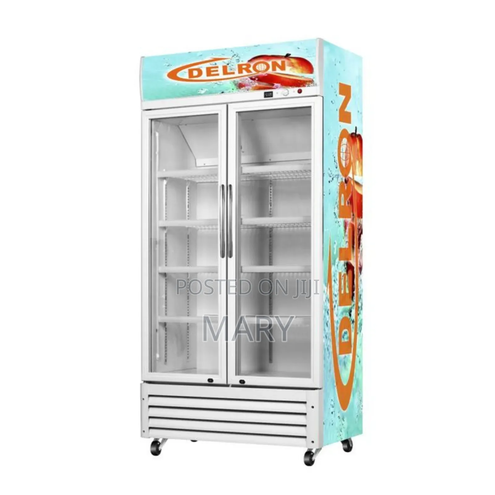 Double Door Side by Side Display Fridges