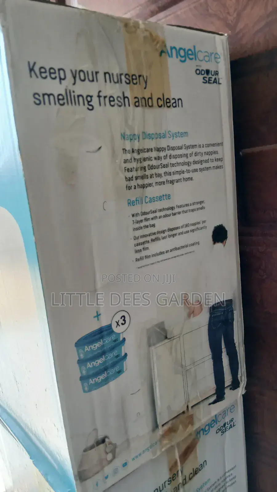 Angelcare Diaper Pail ×3 Refil Cassettes