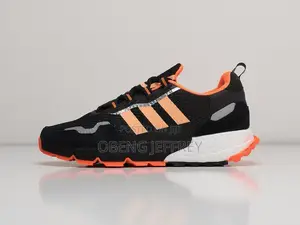 Original Adidas Zx Boost Seasonality Core Black/Solar Orange