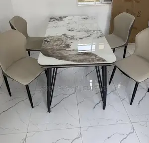 Marble Top Dining Table