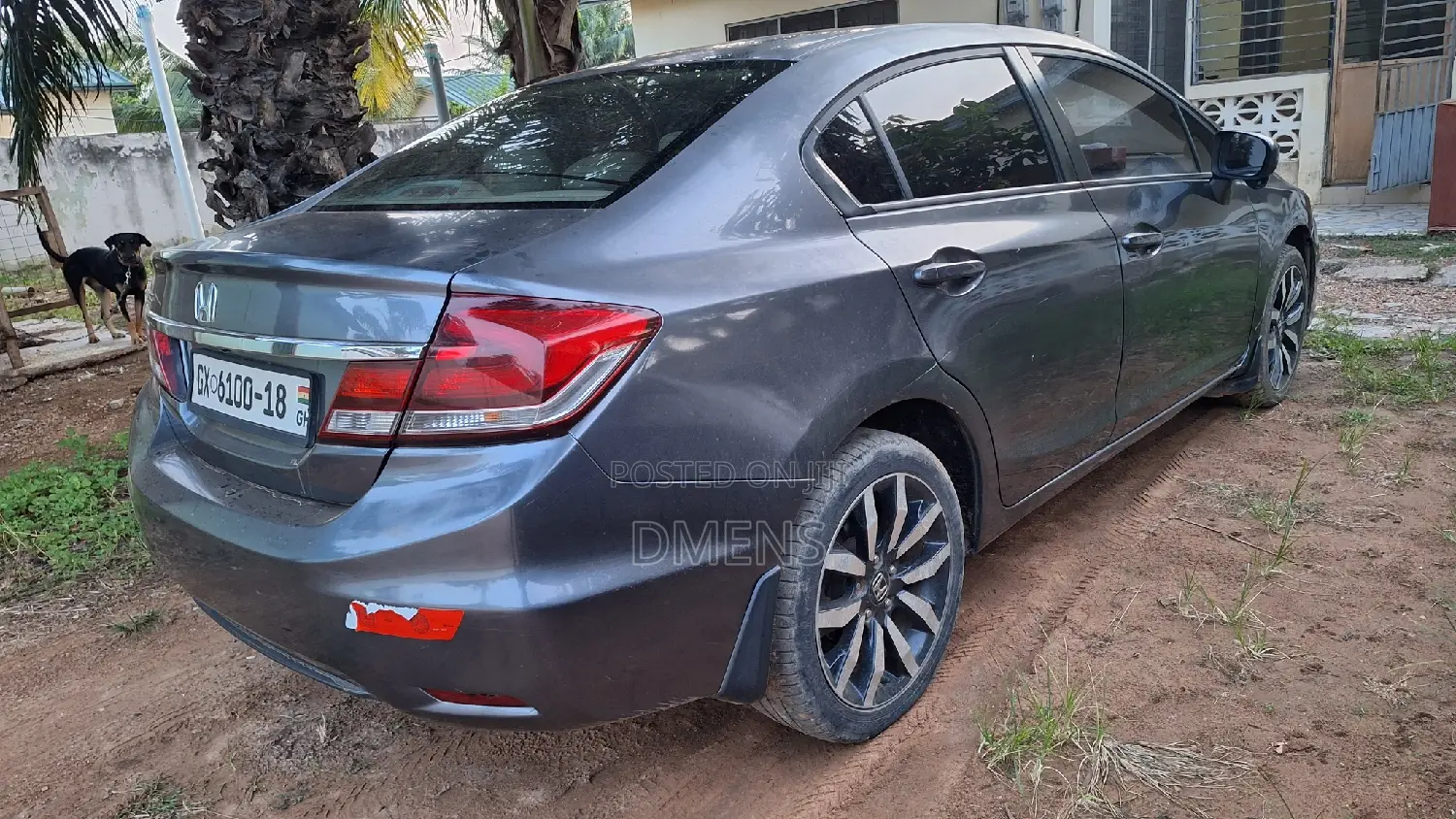 Honda Civic EX-L 4dr Sedan (1.8L 4cyl CVT) 2015 Gray