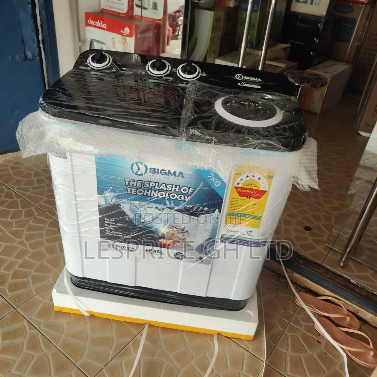 Ultra Modern 7kg Sigma Washing Machine