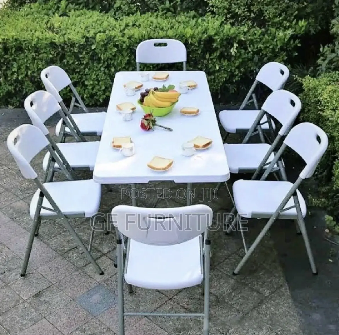 Folding Table and Chair Set(8chairs)